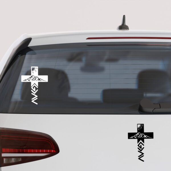 God is Greater Sticker - Image 3